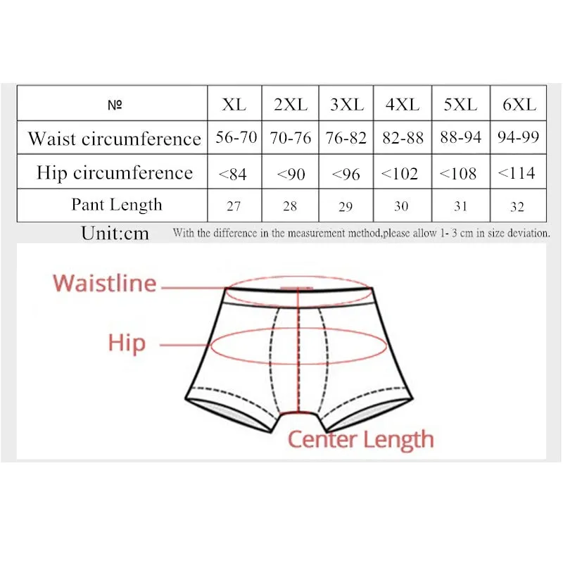 3 Pack 6XL Big Size Boyshorts Women Underwear Safety Short Pants Large Size Ladies Cotton Panties
