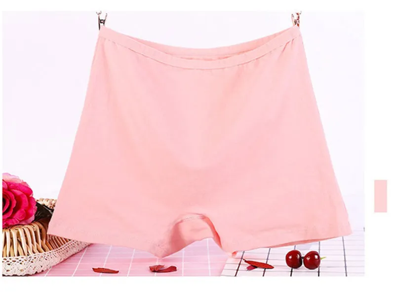 3 Pack 6XL Big Size Boyshorts Women Underwear Safety Short Pants Large Size Ladies Cotton Panties
