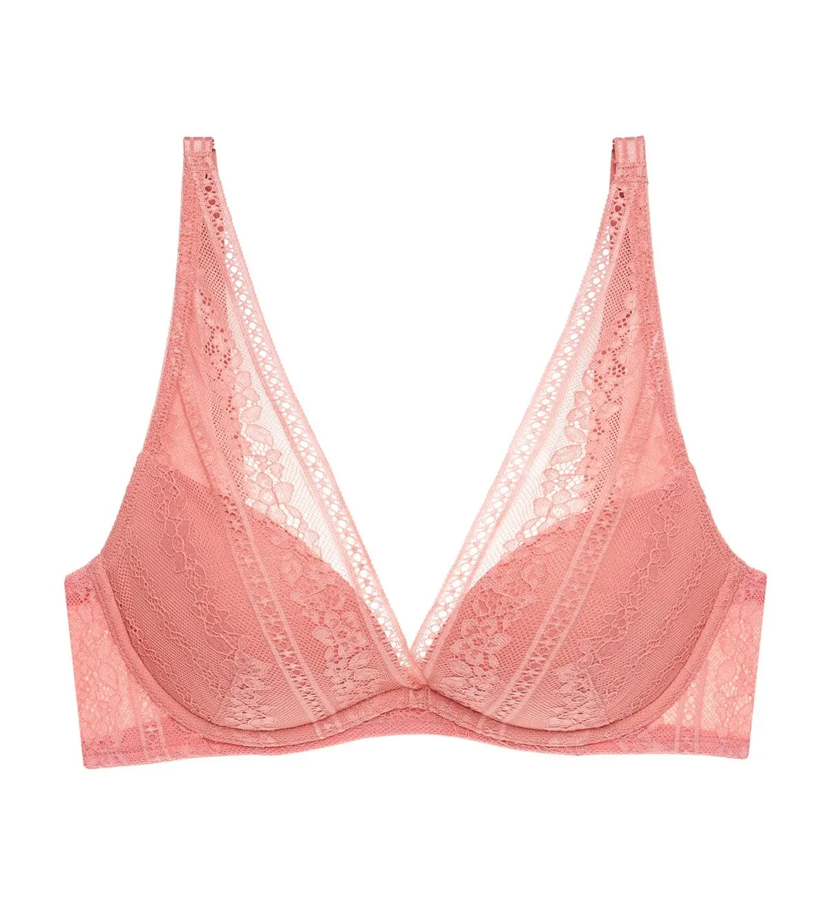 AQUA LUCKY PLUNGE WIRED BRA