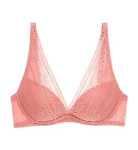 AQUA LUCKY PLUNGE WIRED BRA