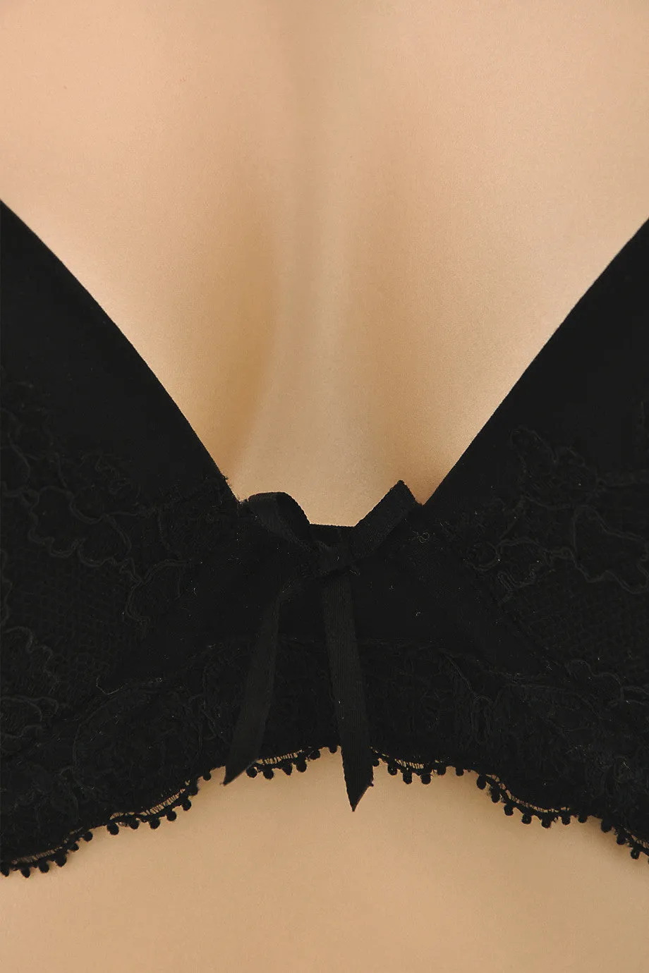 COTTON CLUB SHIRLEY Black Lace Bra