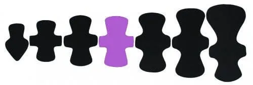 Domino Pads Wingless Cloth Pads Kiwi Panty Liner