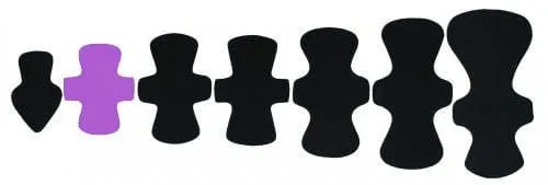 Domino Pads Wingless Cloth Pads Kiwi Petite Liner