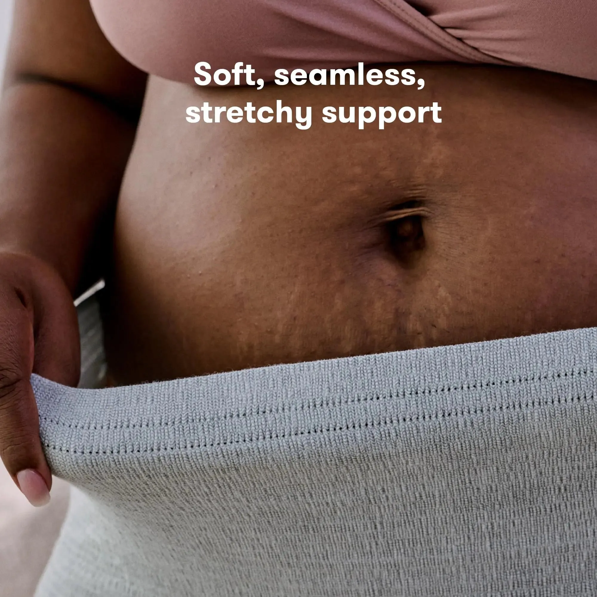 Frida Mom, Disposable Boyshort Underwear, Seamless with Stretchy Support, Postpartum Essentials, Size Petite (Waist 23"-34" stretched), 8 Count Petite (Waist 23"-34" stretched)