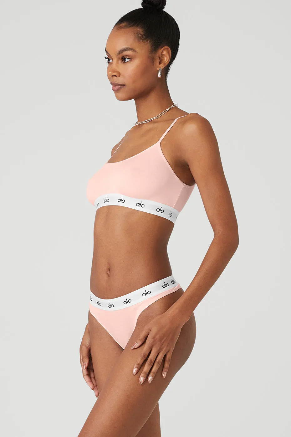 Icon Cami Bra - Powder Pink