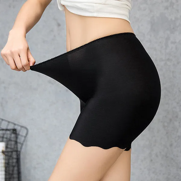 Seamfree Ice Silk Hip Lifting Boyshorts