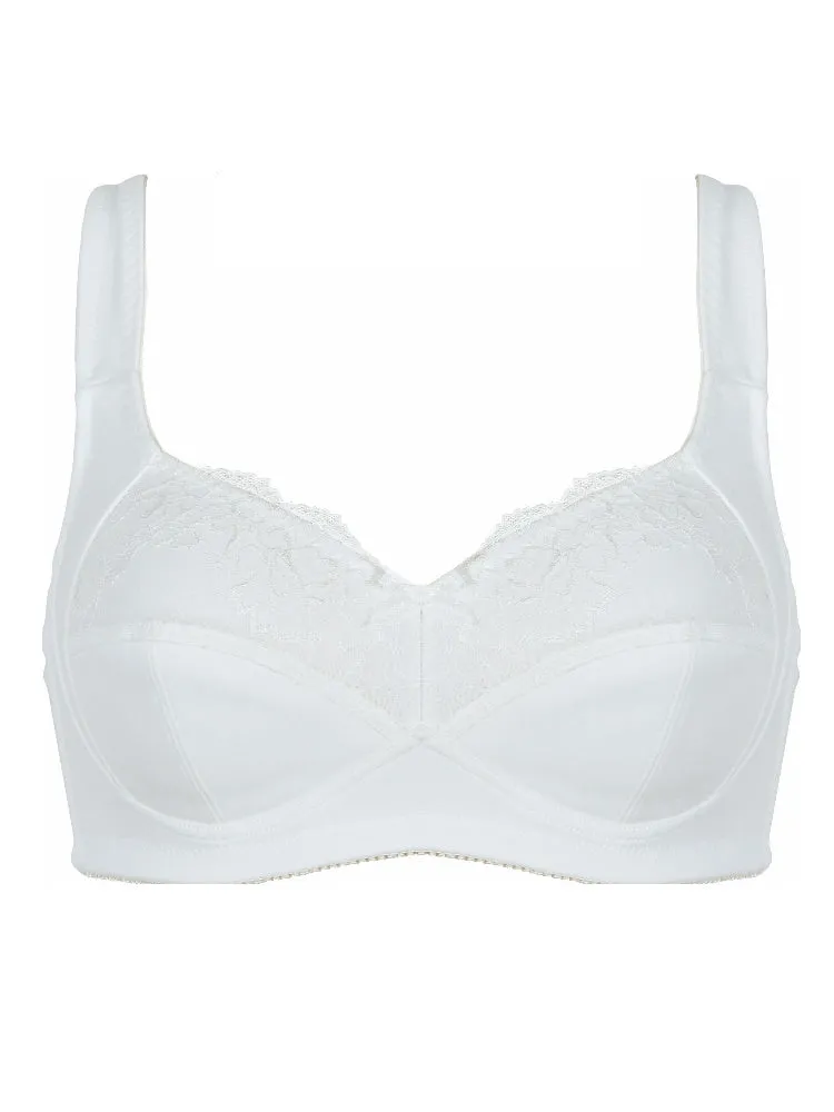 Soft Cup Mastectomy Bra - Ecru